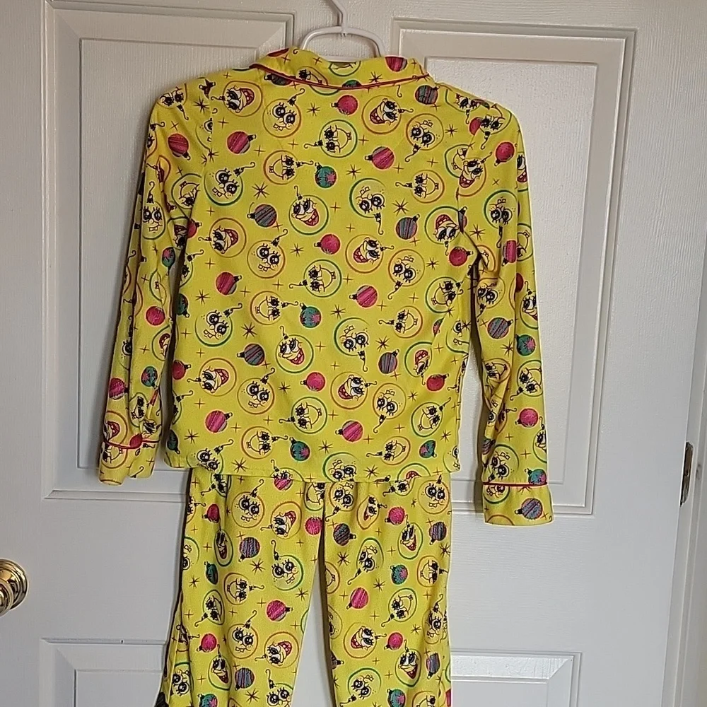 Nickelodeon SpongeBob SquarePants girls,  2 piece pajama set, (10-12).